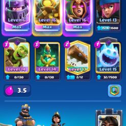 اکانت کلش رویال لول 53 کد 34803 9 اکانت کلش رویال لول 53 کد 34803 - Image 3