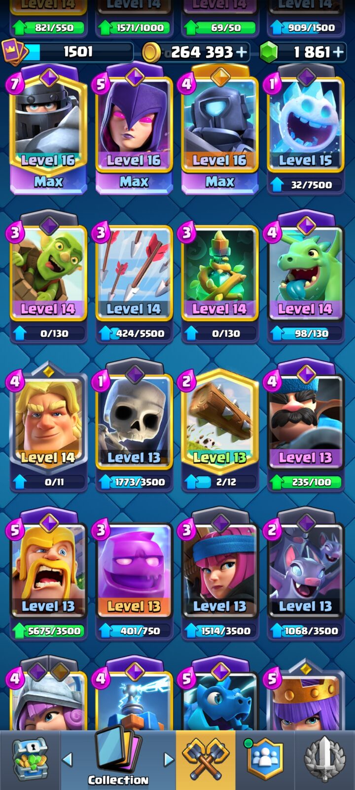 اکانت کلش رویال لول 53 کد 34803 4 اکانت کلش رویال لول 53 کد 34803 - Image 4