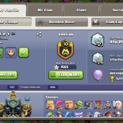 اکانت کلش اف کلنز تاون هال 17 لول 222 کد 122028 12 اکانت کلش اف کلنز تاون هال 17 لول 222 کد 122028 - Image 2