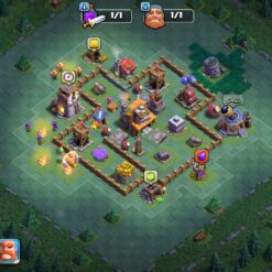 اکانت کلش اف کلنز تاون هال 9 لول 55 کد 122520 - Image 4