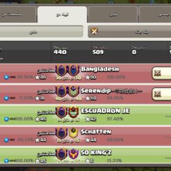 خرید کلن کلش لول 28 وارلیگ کریستال کد 401644 7 خرید کلن کلش لول 28 وارلیگ کریستال کد 401644 - Image 4