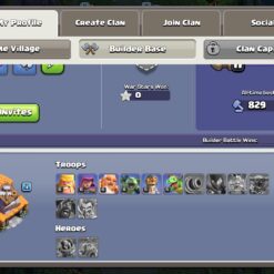 اکانت کلش اف کلنز تاون هال 13 لول 53 کد 122565 - Image 5