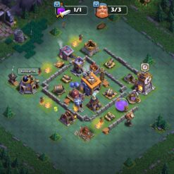 اکانت کلش اف کلنز تاون هال 15 لول 155 کد 123082 - Image 4