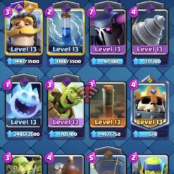 اکانت کلش رویال لول 1622 کد 34823 12 اکانت کلش رویال لول 1622 کد 34823 - Image 6