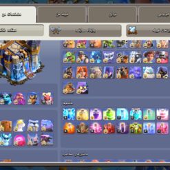 اکانت کلش اف کلنز تاون هال 18 لول 244 کد 120687 - Image 2