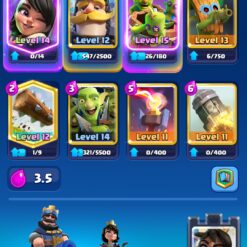 اکانت کلش رویال لول 13 کد 34582 10 اکانت کلش رویال لول 13 کد 34582 - Image 4
