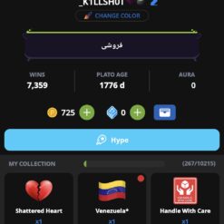اکانت بازی پلاتو لول 7359 کد 815531 6 اکانت بازی پلاتو لول 7359 کد 815531 - Image 2