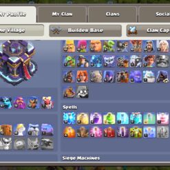 اکانت کلش اف کلنز تاون هال 15 لول 174 کد 121501 - Image 2