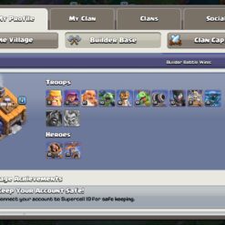 اکانت کلش اف کلنز تاون هال 15 لول 174 کد 121501 - Image 5