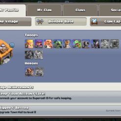 اکانت کلش اف کلنز تاون هال 13 لول 121 کد 121539 - Image 5