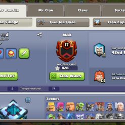 اکانت کلش اف کلنز تاون هال 13 لول 186 کد 122650 - Image 2
