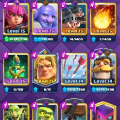 اکانت کلش رویال لول 16 کد 34966 10 اکانت کلش رویال لول 16 کد 34966 - Image 4