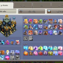 اکانت کلش اف کلنز تاون هال 17 لول 198 کد 122653 - Image 2