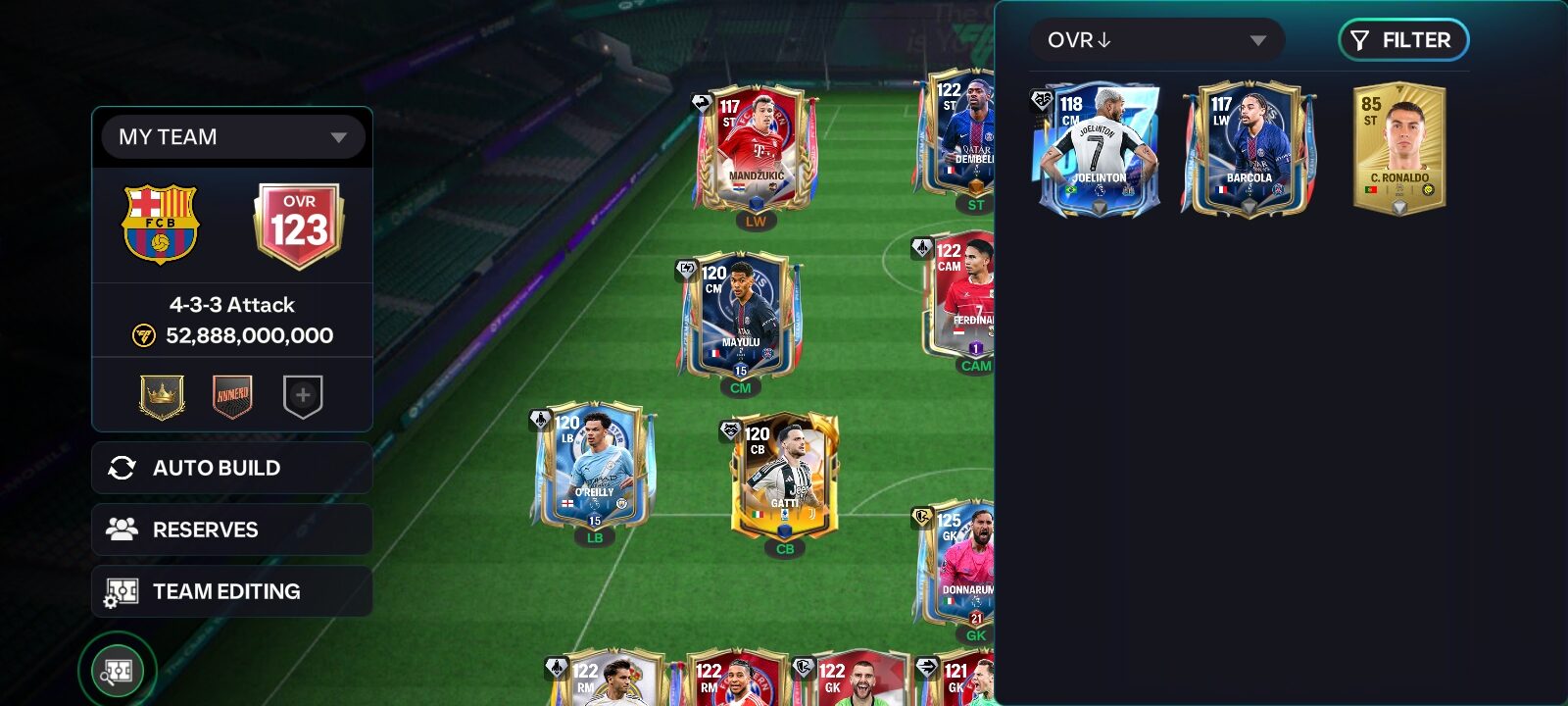 اکانت بازی Fc mobile لول 22 کد 816002 4 اکانت بازی Fc mobile لول 22 کد 816002 - Image 4