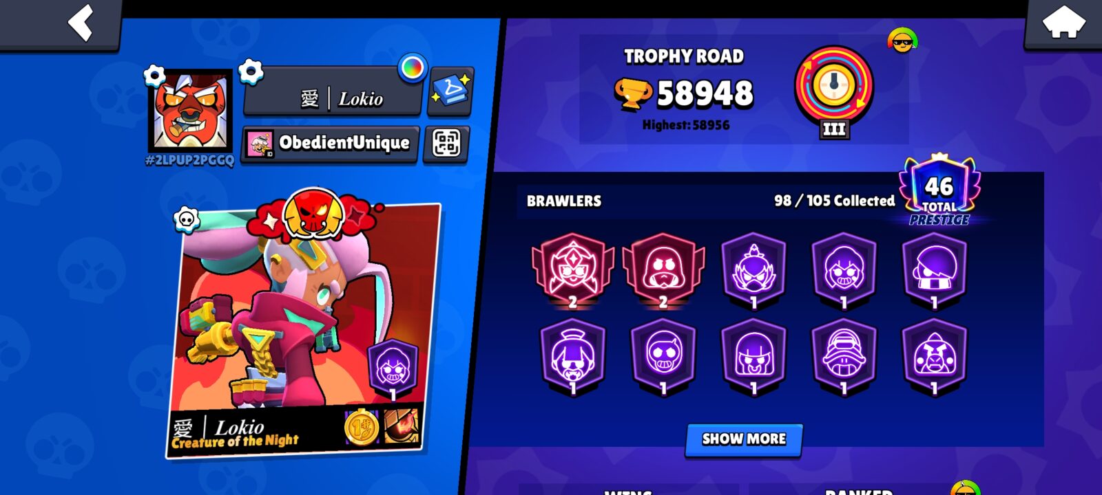 اکانت براول استارز کاپ 59000 کد 41296 2 اکانت براول استارز کاپ 59000 کد 41296 - Image 2