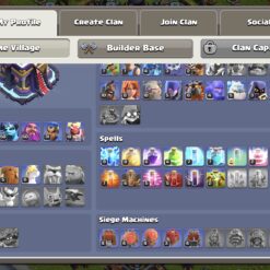 اکانت کلش اف کلنز تاون هال 15 لول 202 کد 120412 - Image 2