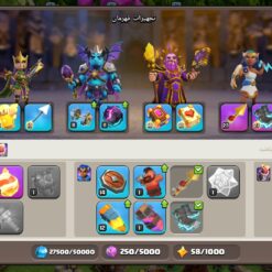 اکانت کلش اف کلنز تاون هال 18 لول 224 کد 120532 - Image 7