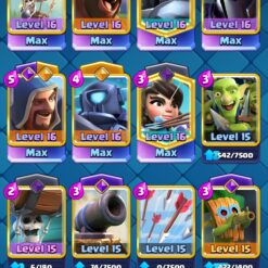 اکانت کلش رویال لول 16 کد 34459 10 اکانت کلش رویال لول 16 کد 34459 - Image 4