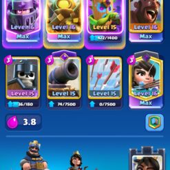 اکانت کلش رویال لول 16 کد 34459 9 اکانت کلش رویال لول 16 کد 34459 - Image 3