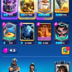 اکانت کلش رویال لول 1408 کد 34680 9 اکانت کلش رویال لول 1408 کد 34680 - Image 3