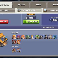 اکانت کلش اف کلنز تاون هال 17 لول 221 کد 121653 - Image 5
