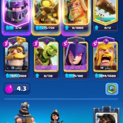 اکانت کلش رویال لول 36 کد 34907 8 اکانت کلش رویال لول 36 کد 34907 - Image 3