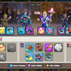 اکانت کلش اف کلنز تاون هال 16 لول 238 کد 122512 - Image 10