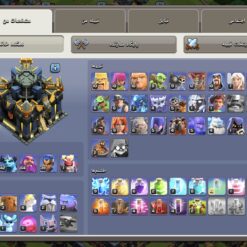 اکانت کلش اف کلنز تاون هال 17 لول 204 کد 122516 - Image 2