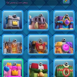 اکانت کلش رویال لول 1560 کد 35225 - Image 6