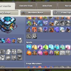 اکانت کلش اف کلنز تاون هال 13 لول 161 کد 120659 - Image 2