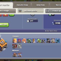 اکانت کلش اف کلنز تاون هال 13 لول 161 کد 120659 - Image 5