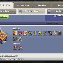 اکانت کلش اف کلنز تاون هال 16 لول 188 کد 120656 15 اکانت کلش اف کلنز تاون هال 16 لول 188 کد 120656 - Image 5