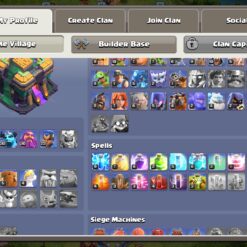 اکانت کلش اف کلنز تاون هال 14 لول 147 کد 120811 - Image 2