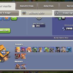 اکانت کلش اف کلنز تاون هال 14 لول 147 کد 120811 - Image 5