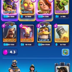 اکانت کلش رویال لول 1200 کد 34533 9 اکانت کلش رویال لول 1200 کد 34533 - Image 3