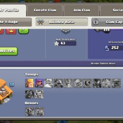 اکانت کلش اف کلنز تاون هال 11 لول 56 کد 121667 - Image 5