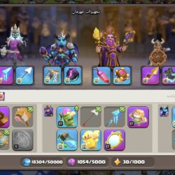 اکانت کلش اف کلنز تاون هال 18 لول 208 کد 121828 - Image 6