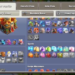 اکانت کلش اف کلنز تاون هال 16 لول 167 کد 122407 13 اکانت کلش اف کلنز تاون هال 16 لول 167 کد 122407 - Image 2