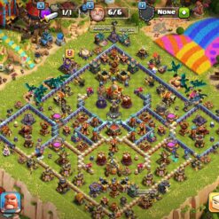 اکانت کلش اف کلنز تاون هال 16 لول 200 کد 122508 - Image 3