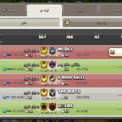 خرید کلن کلش لول 18 وارلیگ کریستال کد 401636 7 خرید کلن کلش لول 18 وارلیگ کریستال کد 401636 - Image 4