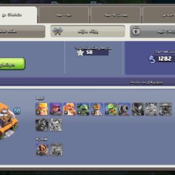 اکانت کلش اف کلنز تاون هال 10 لول 68 کد 122628 - Image 6