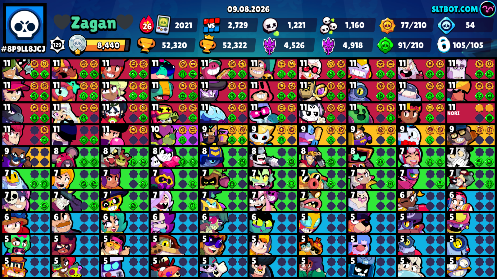اکانت براول استارز کاپ 52000 کد 41354 4 اکانت براول استارز کاپ 52000 کد 41354 - Image 4
