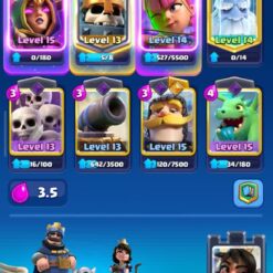 اکانت کلش رویال لول 36 کد 34616 9 اکانت کلش رویال لول 36 کد 34616 - Image 3