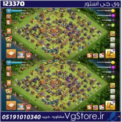 اکانت کلش اف کلنز تاون هال 16 لول 140 کد 123370