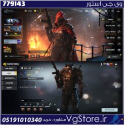 اکانت کالاف دیوتی موبایل لول 31 ریجن هند کد 779143
