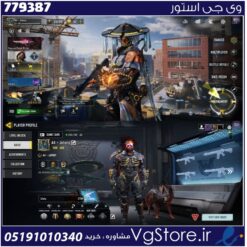 اکانت کالاف دیوتی موبایل لول 400 ریجن هند کد 779387