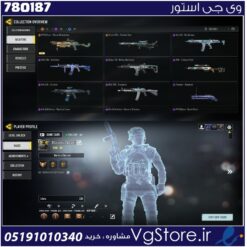 اکانت کالاف دیوتی موبایل لول 100 ریجن هند کد 780187