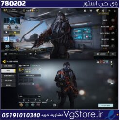 اکانت کالاف دیوتی موبایل لول 66 ریجن اسیا کد 780202
