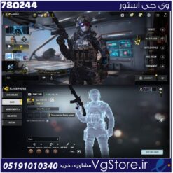 اکانت کالاف دیوتی موبایل لول 2 ریجن هند کد 780244