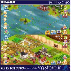 اکانت بازی hay day لول 46 کد 816408